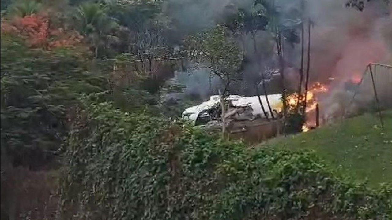 En Brasil se estrelló un avión de pasajeros este viernes #9Ago (VIDEO)