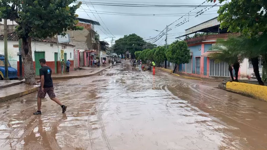 Lluvias en el estado Aragua