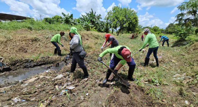 Gobierno municipal inició jornada de saneamiento en el sector Guanaguaney