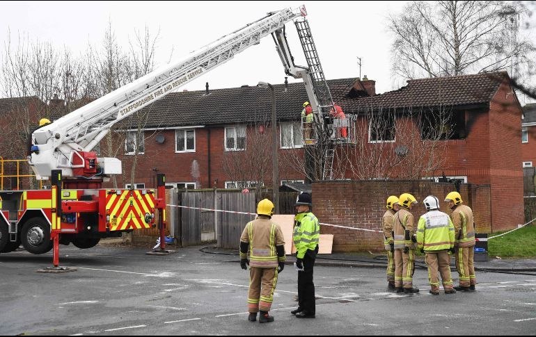 Incendio intencional en Inglaterra