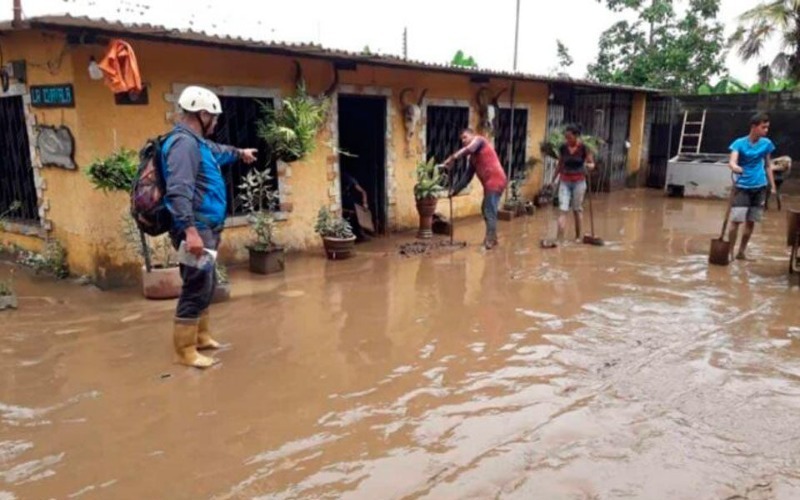 Inundaciones en Güiria 