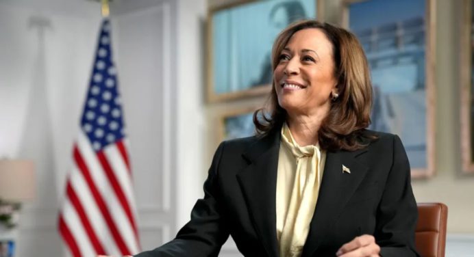 Kamala Harris formalizó su candidatura a la presidencia de EE.UU.