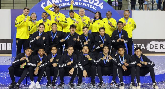 La Vinotinto se quedó con el bronce en la CONMEBOL Sub-17 Futsal