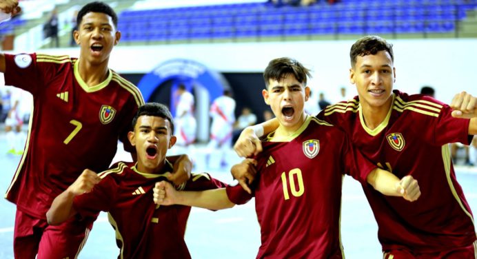 La Vinotinto suma otra victoria en la CONMEBOL Sub-17 Futsal