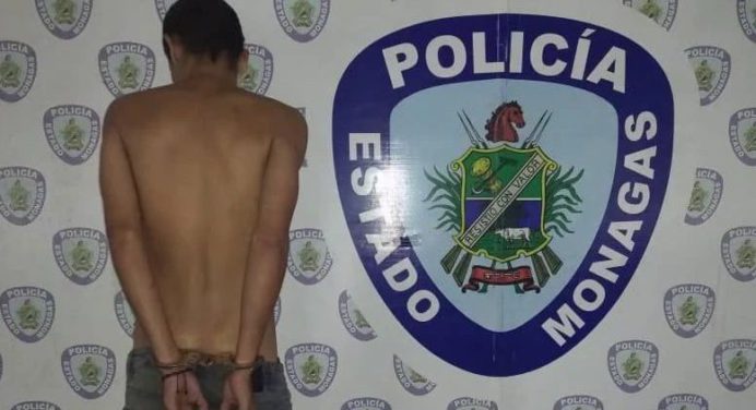 Polimonagas lo capturó en el centro de Maturín por presunto hurto en una residencia