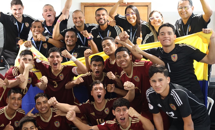 La Vinotinto está en semifinales de la CONMEBOL Sub-17 Futsal