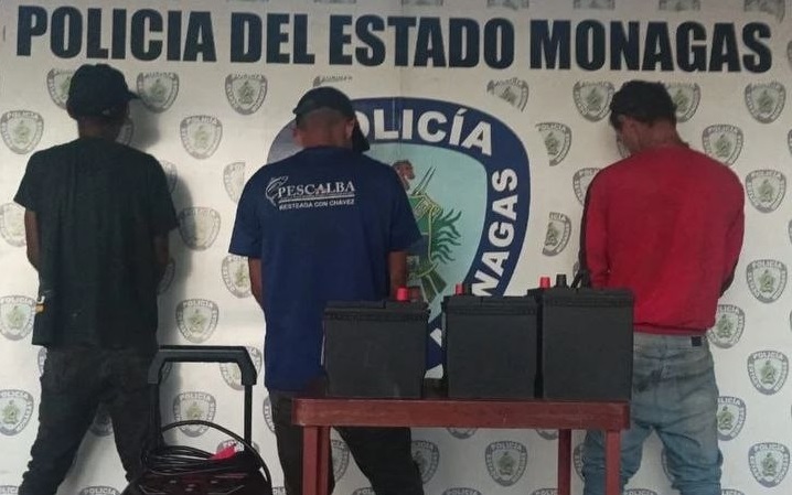 Tres detenidos en la avenida Orinoco de Maturín