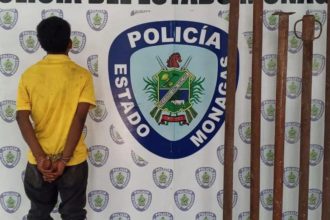 Polimonagas lo aprehendió por presunto hurto