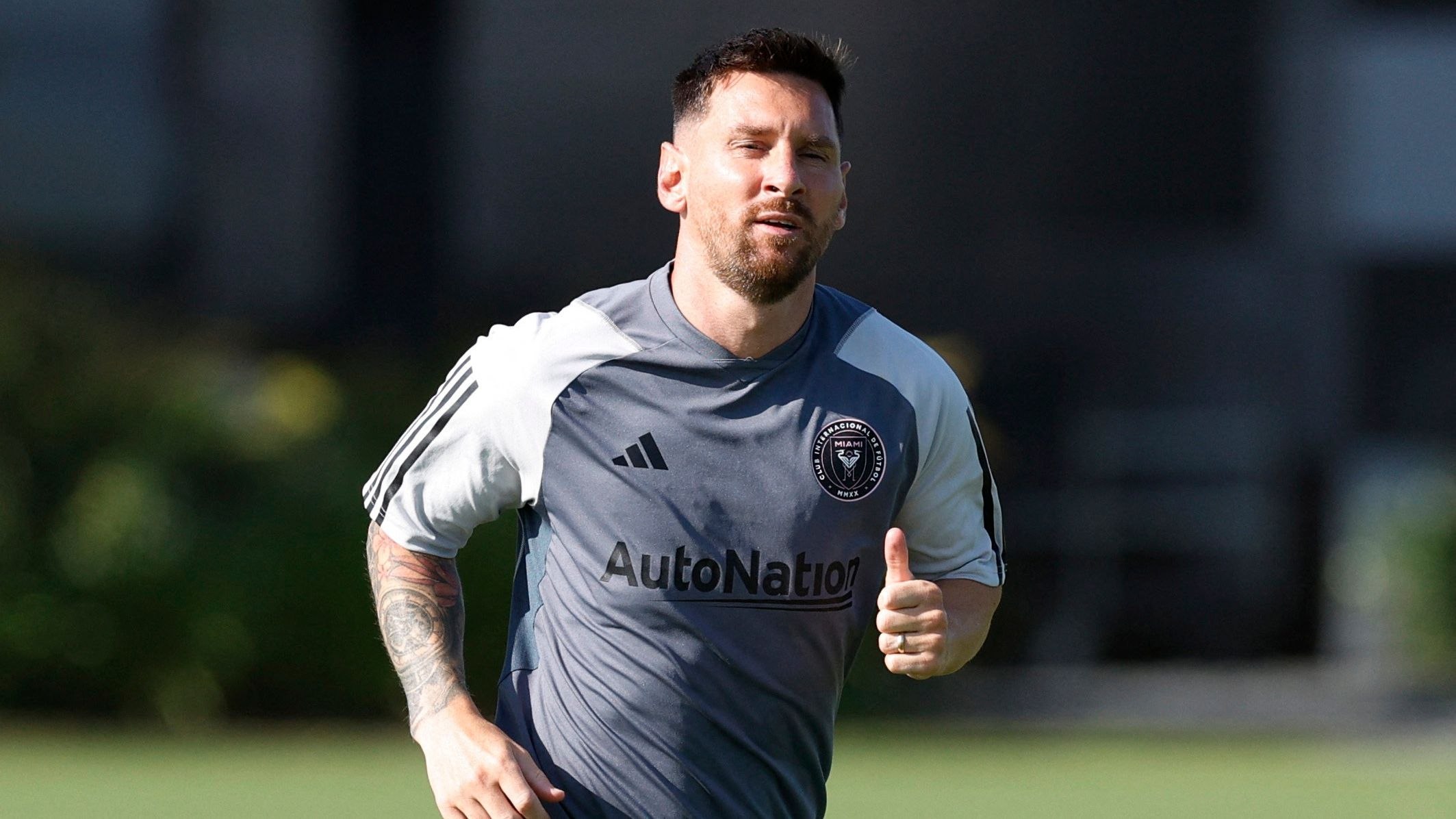 Lionel Messi regresó a los entrenamientos