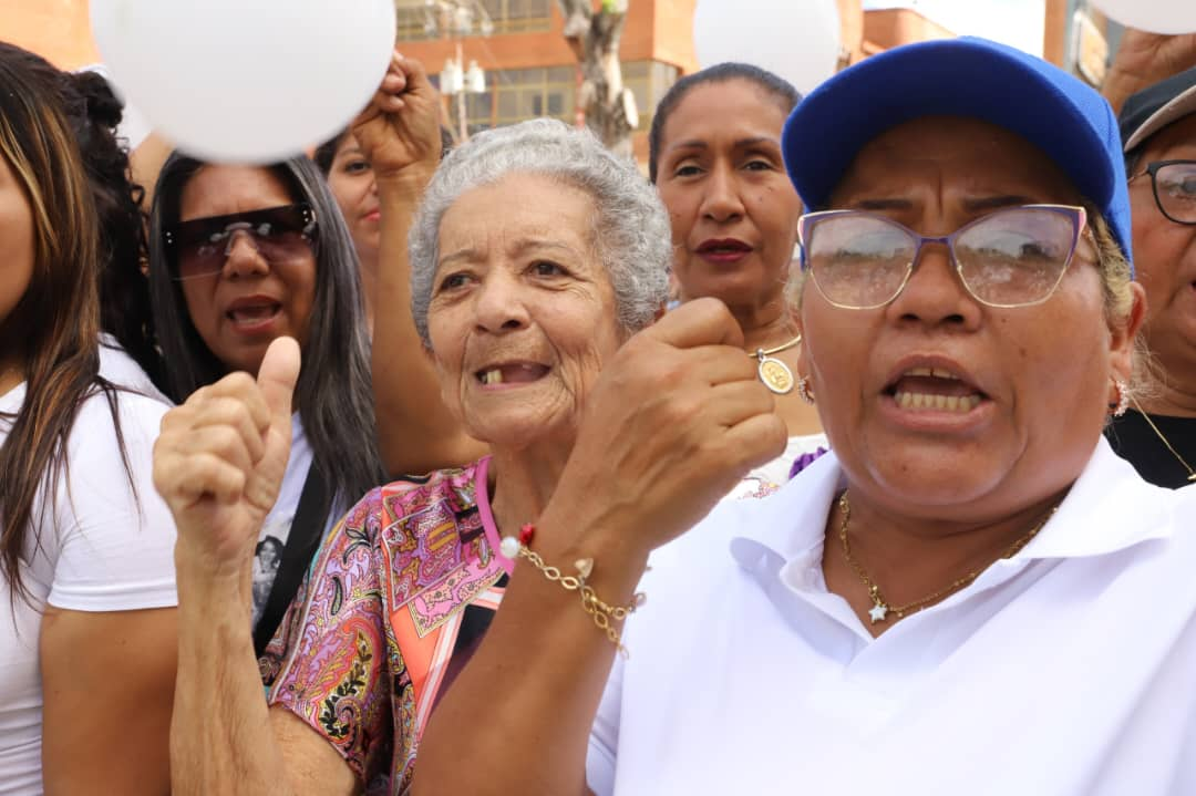 4 mil mujeres alzaron su voz a favor de la paz en Monagas