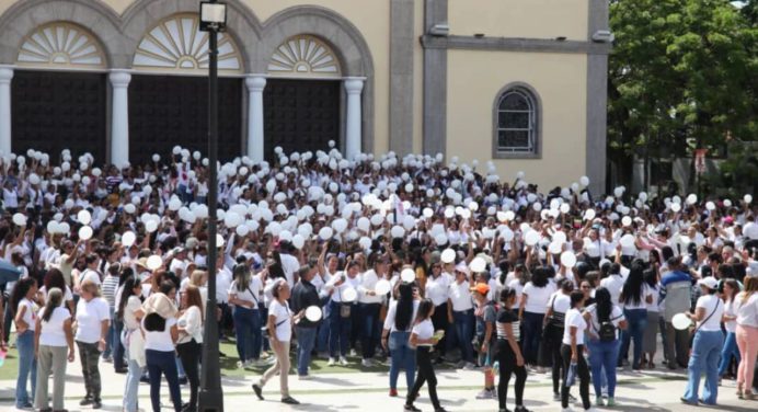 Más de 4 mil mujeres alzaron su voz a favor de la paz en Monagas