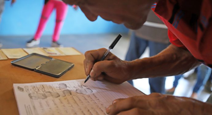 Monaguenses participaron en la segunda Consulta Popular Nacional