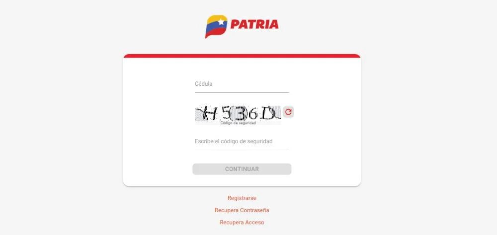 PATRIA con billetes