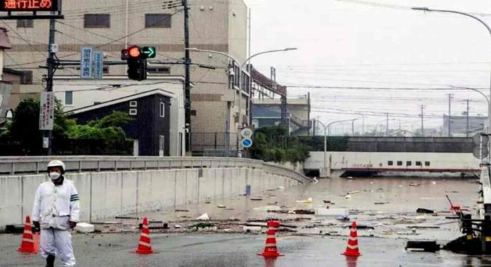 Noreste de Japón sigue en alerta por tormenta Maria y otro tifón