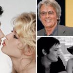 Brigitte Bardot y Alain Delon