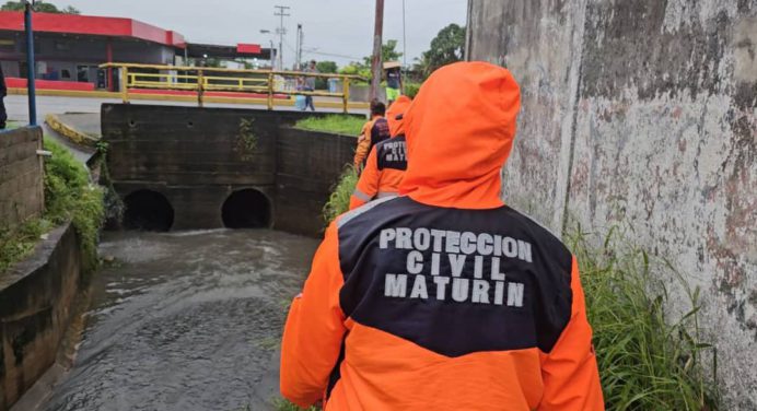 PC Maturín atiende afectaciones por las lluvias