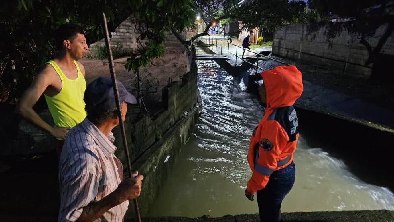 PC Maturín atendió afectaciones por las lluvias