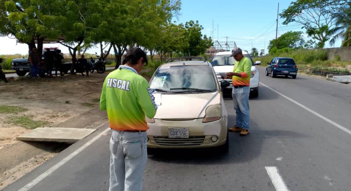 Sancionan a 15 choferes informales por invasión de rutas en Maturín