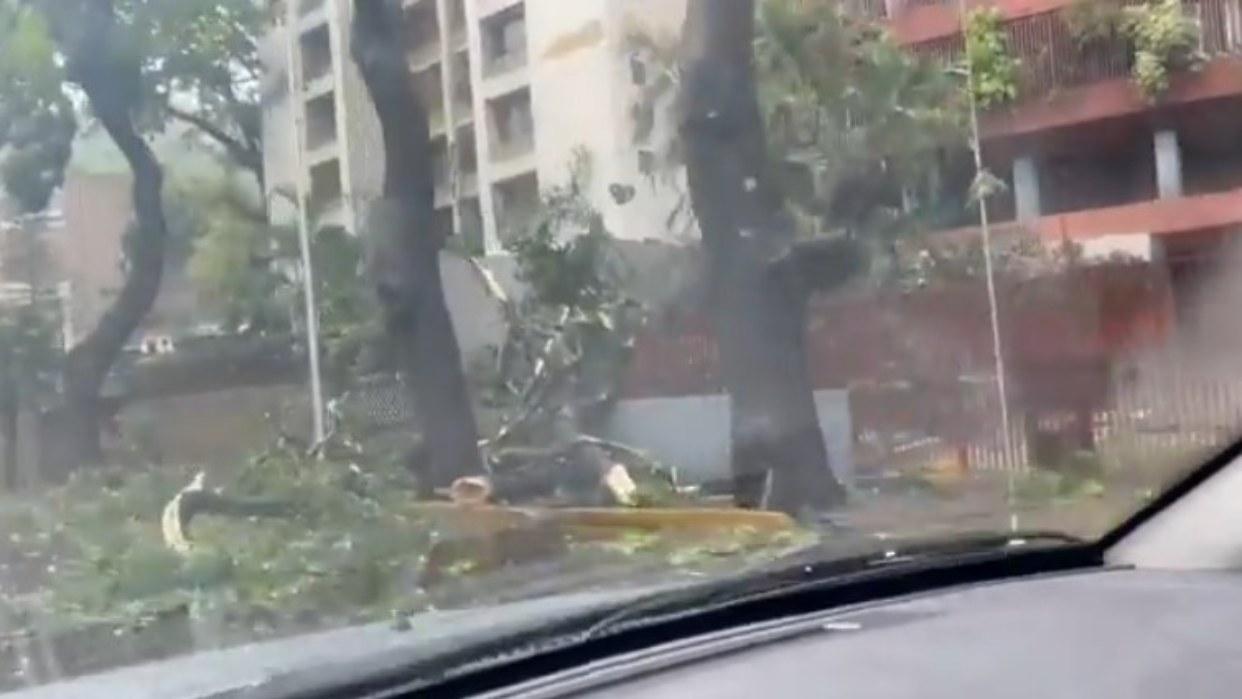 Heavy rains recorded in Caracas on August 12