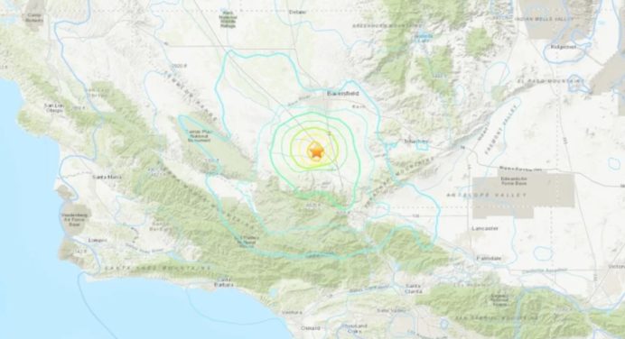 Sismo en California de magnitud 5,2 genera réplicas