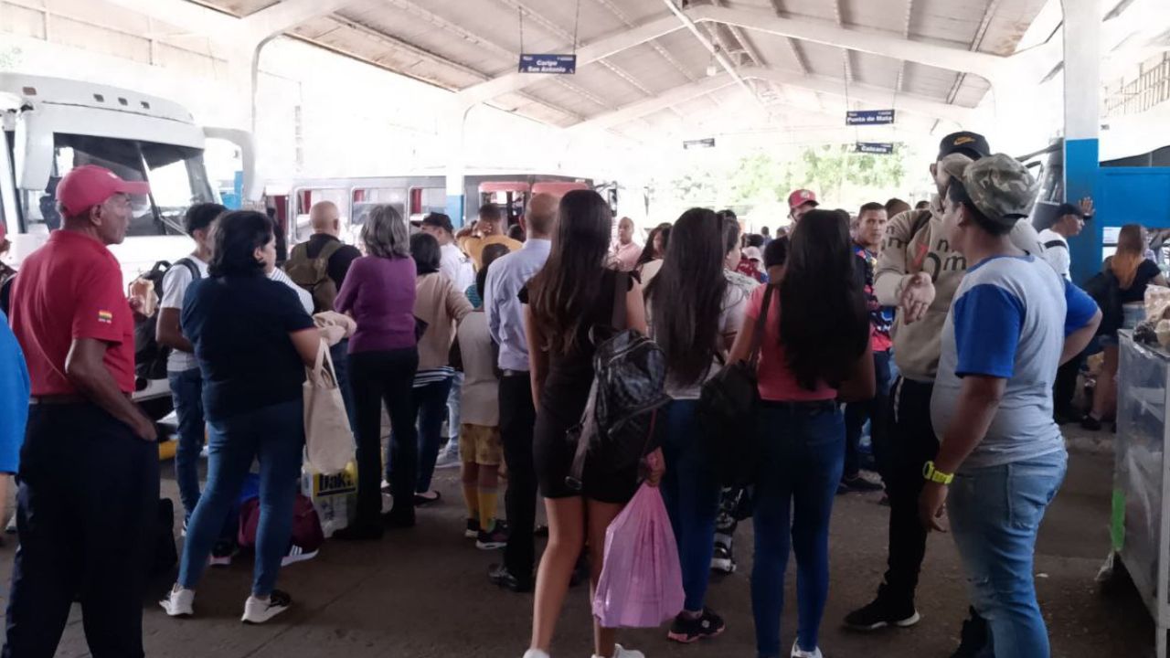 Terminal de Maturín movilizó