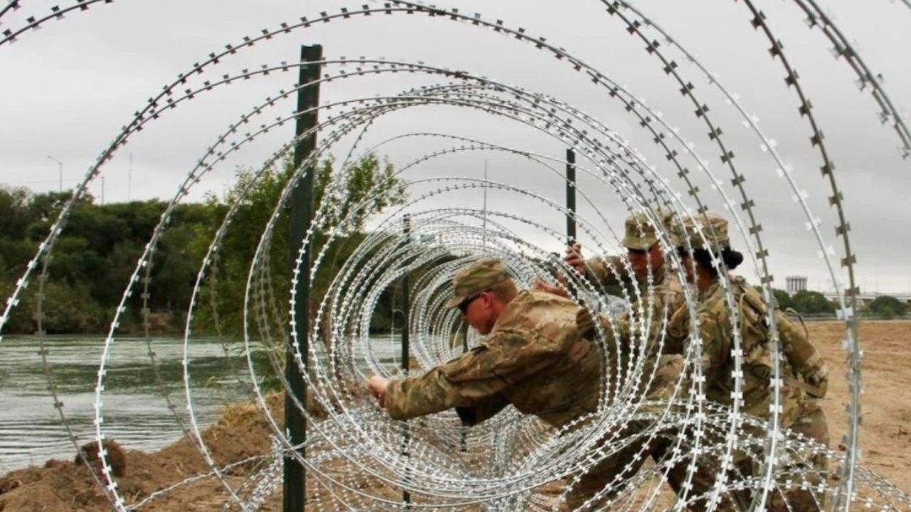 Barrera fronteriza contra la migración