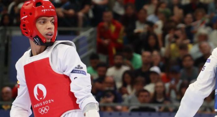 Venezolano Yohandri Granado logra diploma olímpico en París 2024