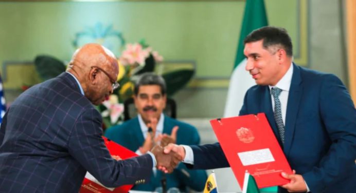 Venezuela y Nigeria firman acuerdo para la explotación de gas y petróleo