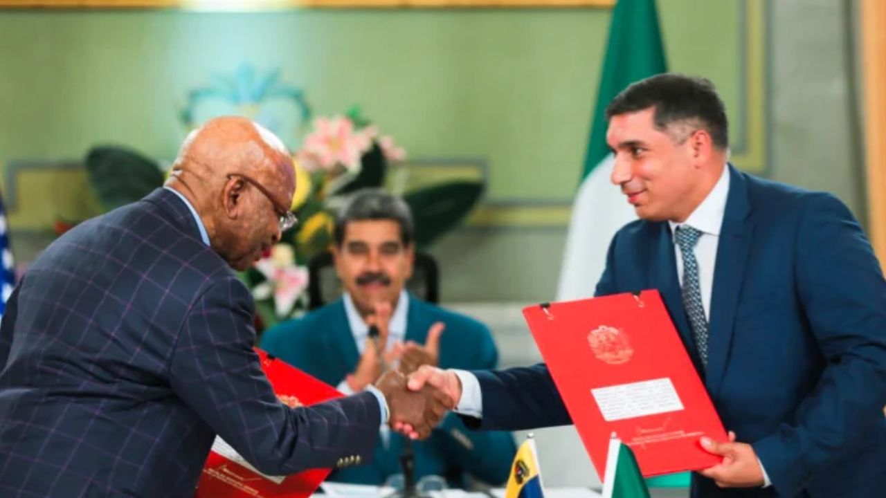 Venezuela y Nigeria firman acuerdo para la explotación de gas y petróleo