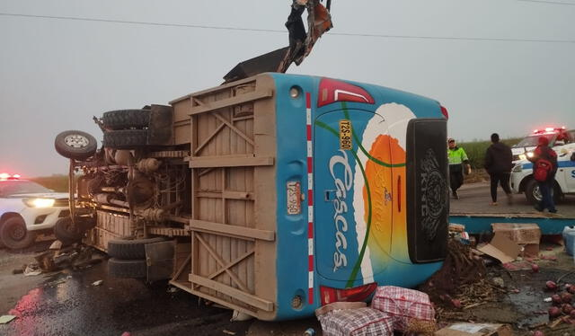 Bus accident in Peru leaves five dead and 28 injured laverdaddemonagas.com image 2