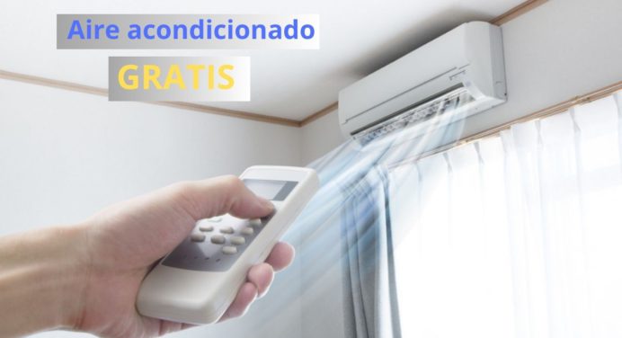 ¿Aire acondicionado gratis? Así puedes obtenerlo