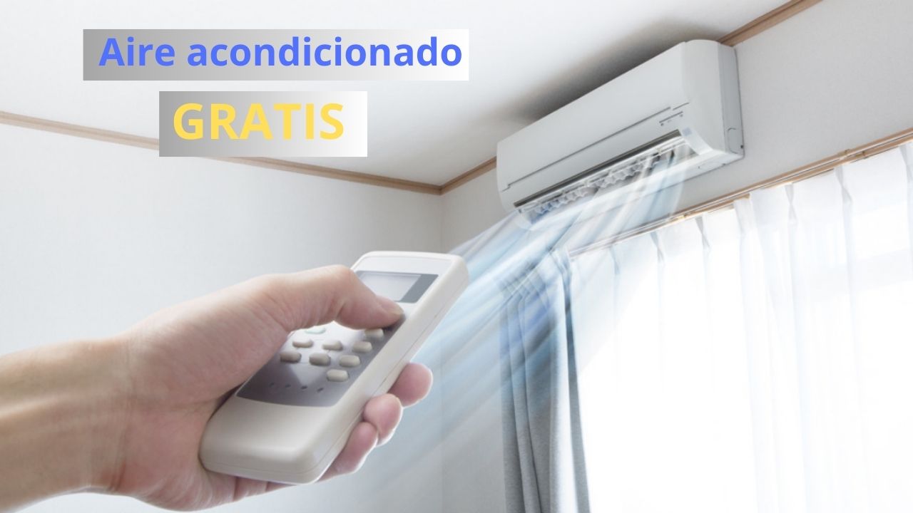 aire acondicionado gratis