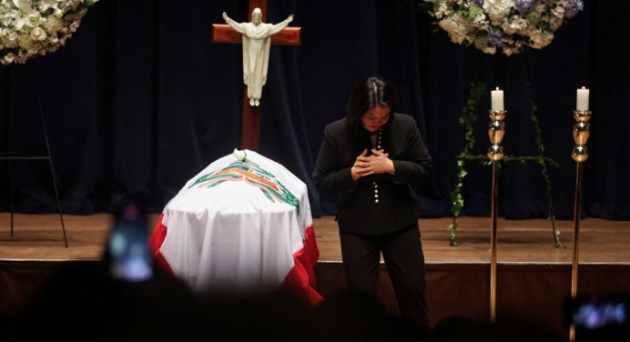 Alberto Fujimori fue inhumado y sepultado en el cementerio Campo Fe de Huachipa