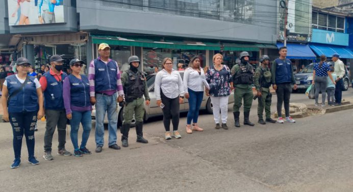 Alcaldía de Maturín reubica a comerciantes informales de la avenida Miranda