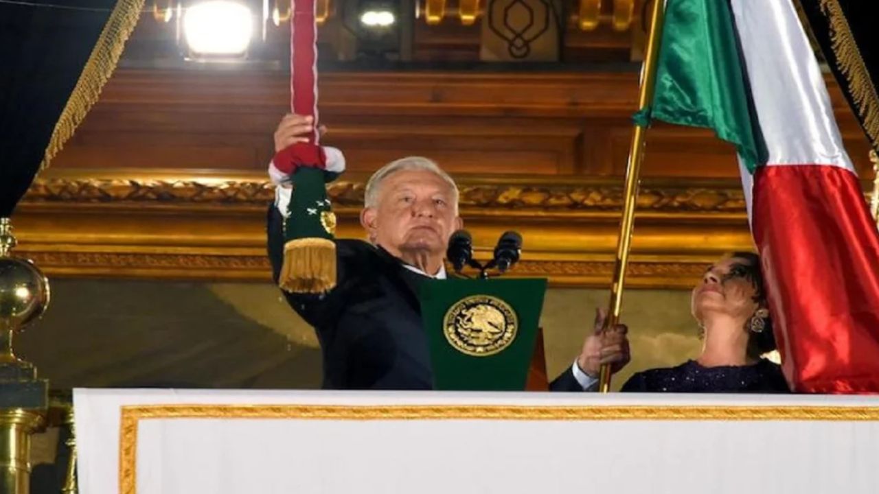 AMLO dirige a miles de mexicanos su último Grito de Independencia como presidente del país