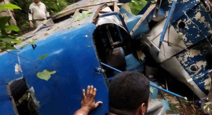 Cinco muertos deja accidente de autobús en bajada de La Campana en Caripe (+video)