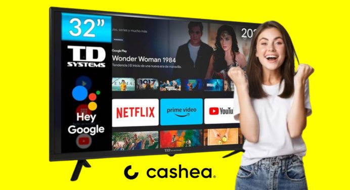 Compra un televisor inteligente con Cashea: Así de fácil