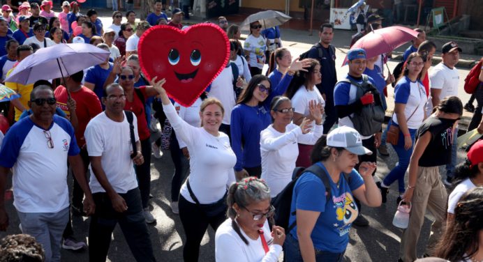 Con caminata y bailoterapia culminó la Semana del Corazón