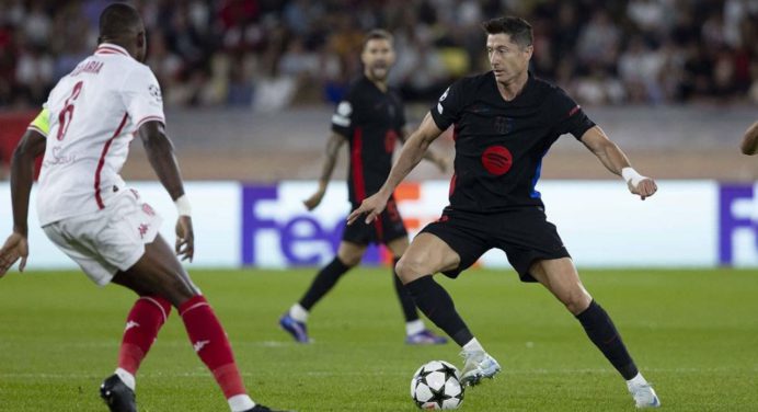 El FC Barcelona cae ante Mónaco en su debut de Champions