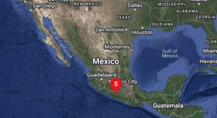 Estado mexicano de Guerrero es sacudido por sismo de magnitud 5,2