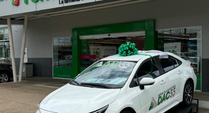 Farmadon celebra 10 años y premia fidelidad de clientes con rifa de un carro