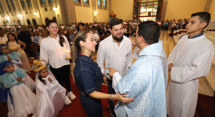 Gobernador Ernesto Luna celebró con el pueblo monaguense la fiesta de Vallita