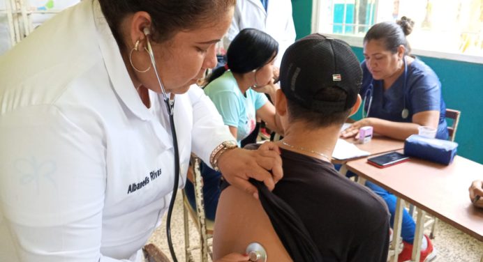 Gran misión Venezuela joven llevó jornada médica a Jusepín