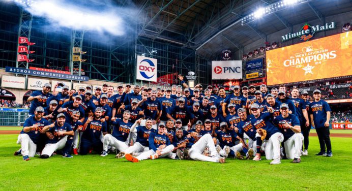 Grandes ligas: Los Astros de Houston se quedan con la División Oeste