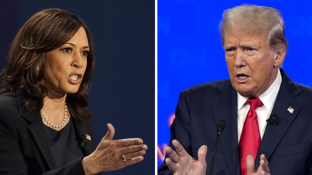 Harris desafió a Trump a un nuevo debate en octubre