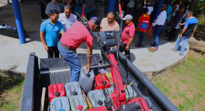 Impulsan producción agrícola en Boquerón con financiamientos y maquinaria