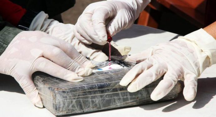 Incautadas 2,6 toneladas de cocaína procedente de Venezuela
