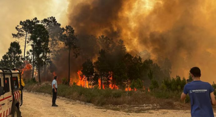 Incendios en Portugal aumentan las emisiones a niveles históricos