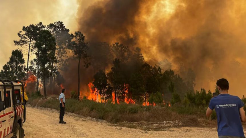 Incendios en Portugal