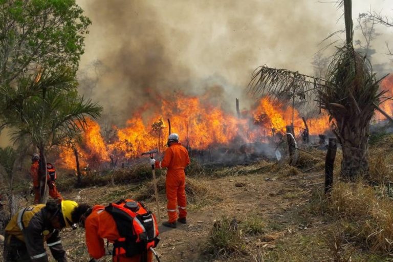 Incendios forestales en Bolivia